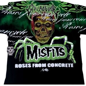 Civil Regime Misfits Brutality American Classic Tee Black Men's Large‎